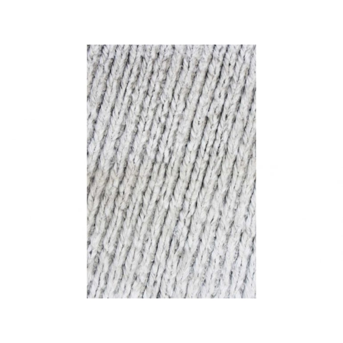 Coussin blanc polaire style tricot - SWEDEN