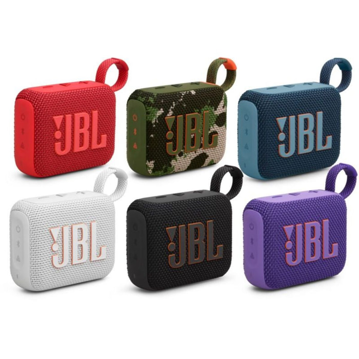 Enceinte portable JBL GO 4 Rouge