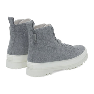 Superga - Botines Mujer Gris - 2644 ALPINA FELT