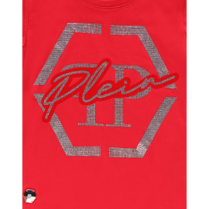 PHILIPP PLEIN T-shirt Round Neck LS Hexagon