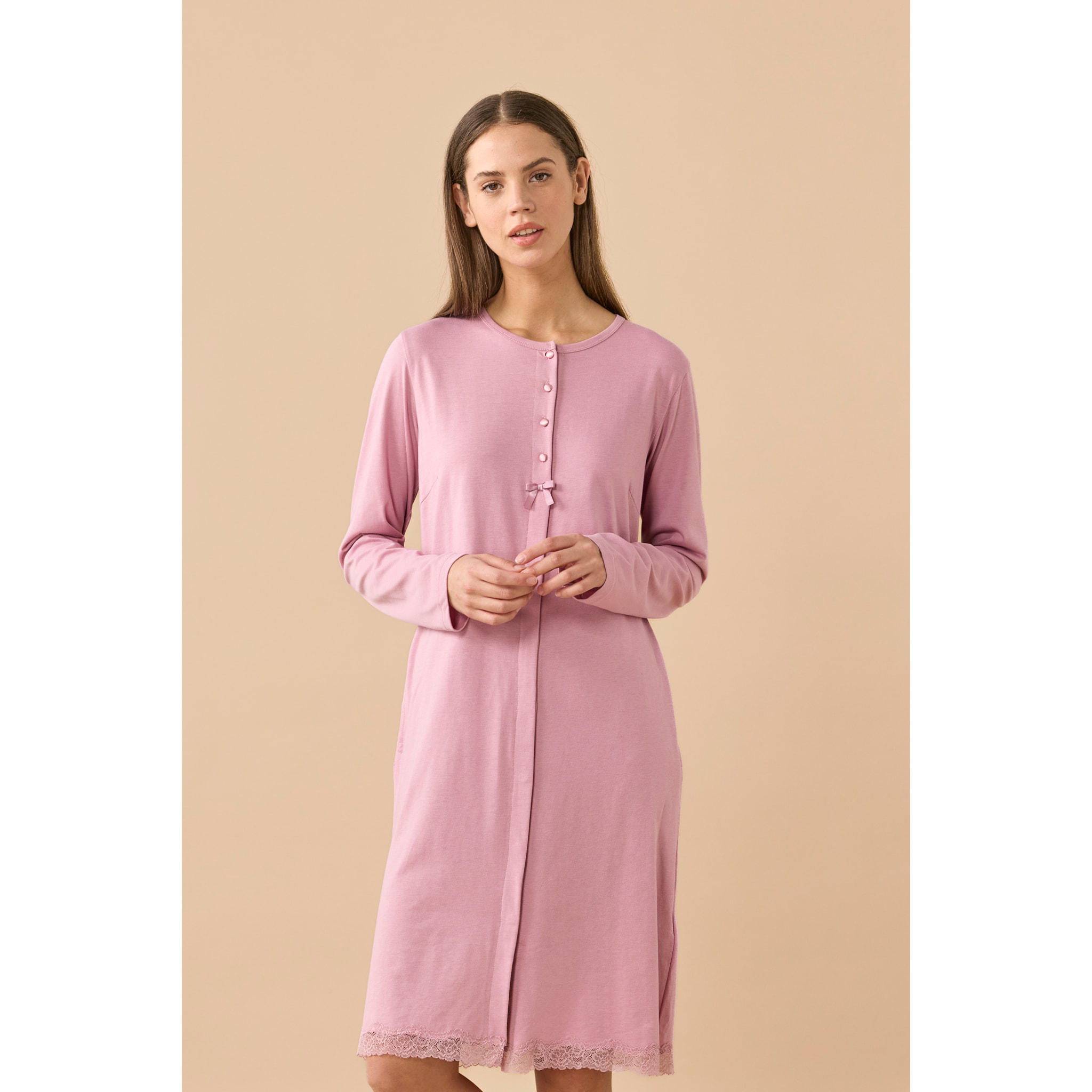 Vestaglia donna jersey invernale articolo essential. Noidinotte