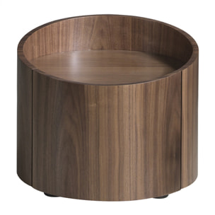Mesita de noche redonda 53x53x44cm
