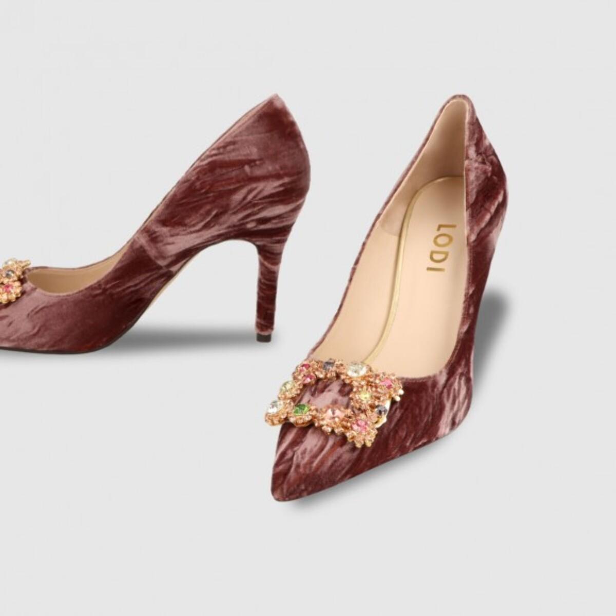 ZAPATOS DE SALÓN ROSAS SOBRI-TE