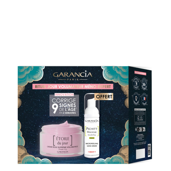 Rituel Jour Volumateur Méno-Expert - Coffret Crème Suprême de Jour 40ml + Micropeeling Visage 30ml
