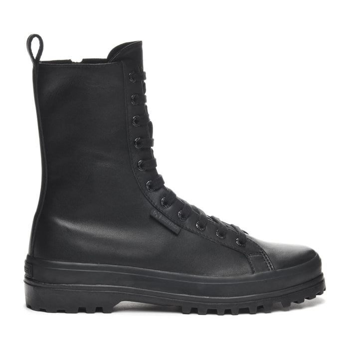 Superga - Botines Mujer Negro - 2641 ALPINA HIGH NAPPA