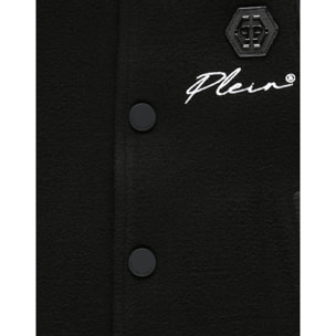 PHILIPP PLEIN Leather Bomber ICONIC PLEIN