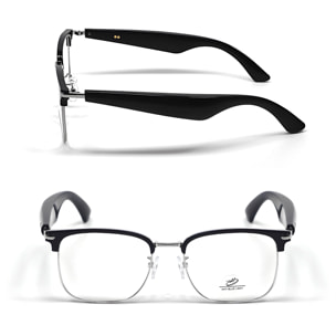 Gafas AI GY-600, traducción de +100 idiomas, asistente inteligente y reproducción de música.