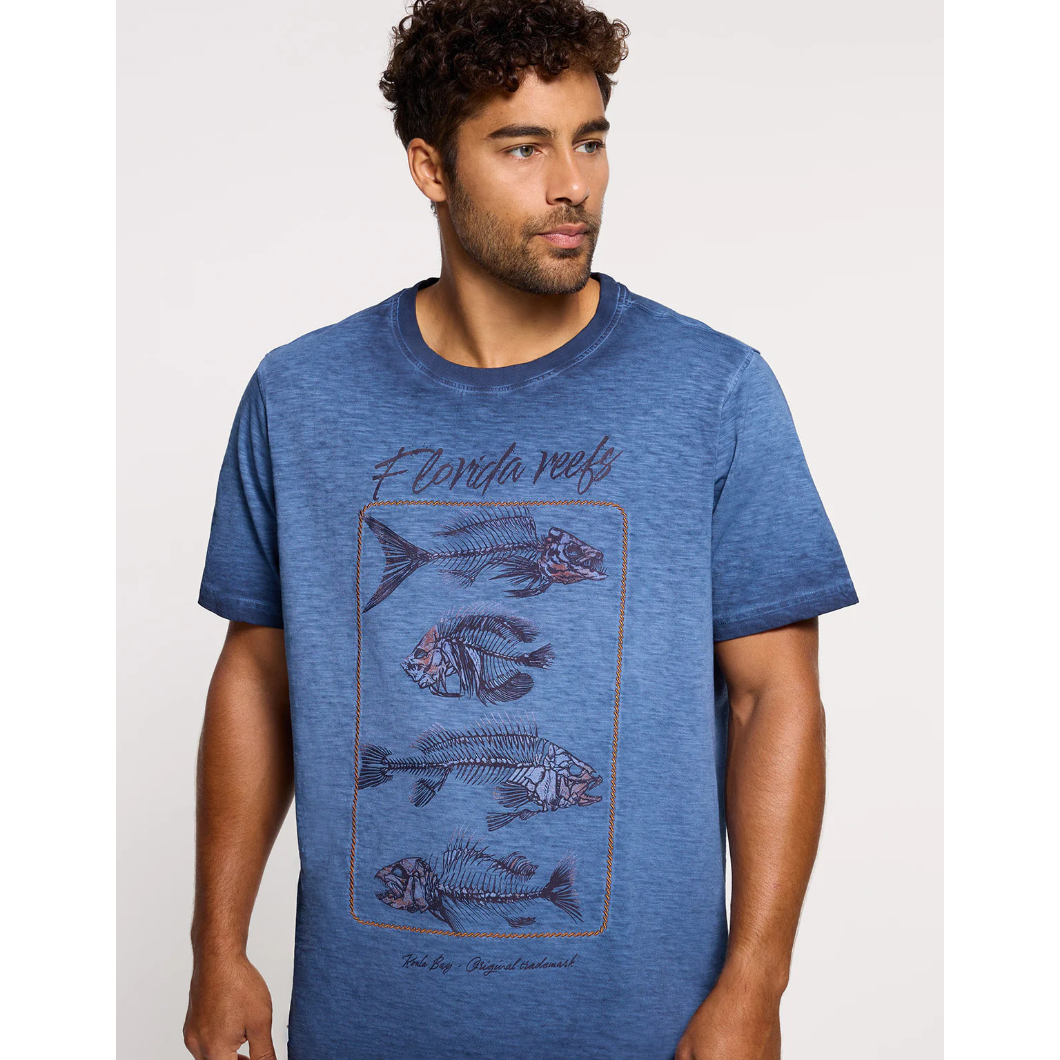 Camiseta Manga Corta Azul Marino - Uru