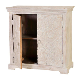 Cómoda - madera de mango - 90x90x40cm