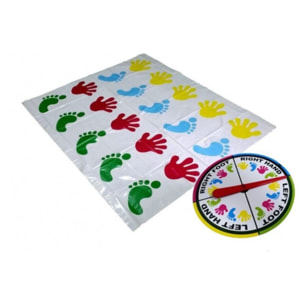 TWISTER PIES Y MANOS