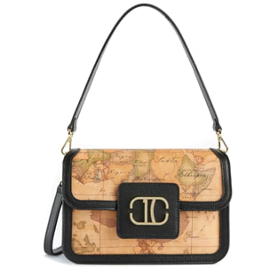 Alviero Martini 1a Classe Borsa a Mano con Tracolla Donna Geo - Nero