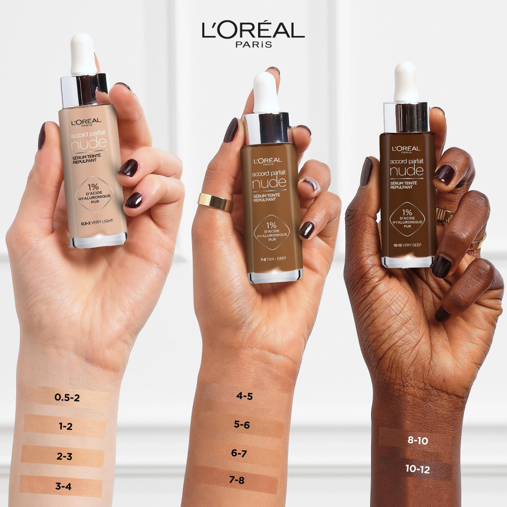L'Oréal Paris Accord Parfait Sérum teinté repulpant 4-5 Medium 30ml