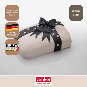 Lot de 2 moules à gâteaux rectangulaires 28/18 cm en acier Zenker Smart Pastry