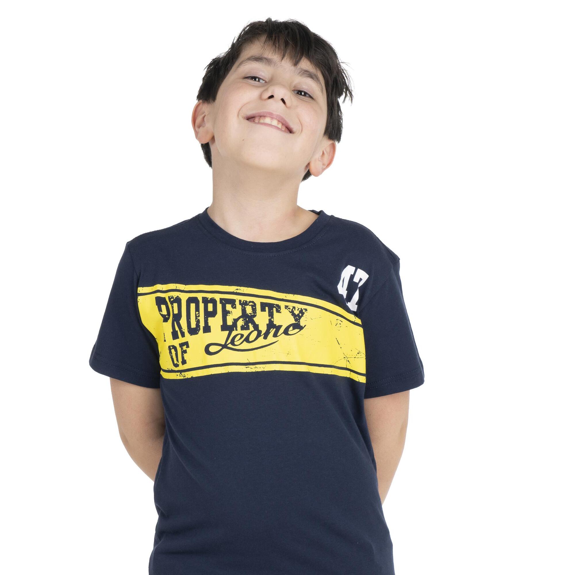 Camiseta infantil de manga corta Bienvenidos