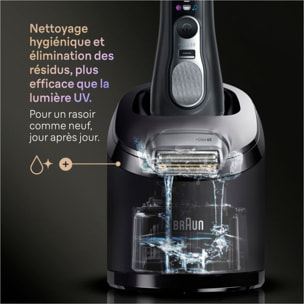 Rasoir électrique BRAUN Series 9 9660cc Clean&Charge