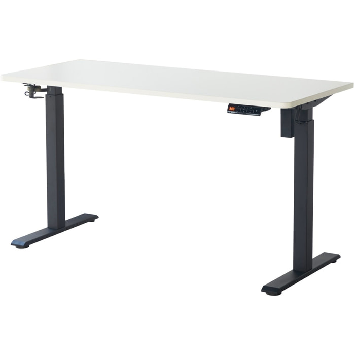 Bureau assis-debout électrique réglable avec ports USB - UP&DOWN