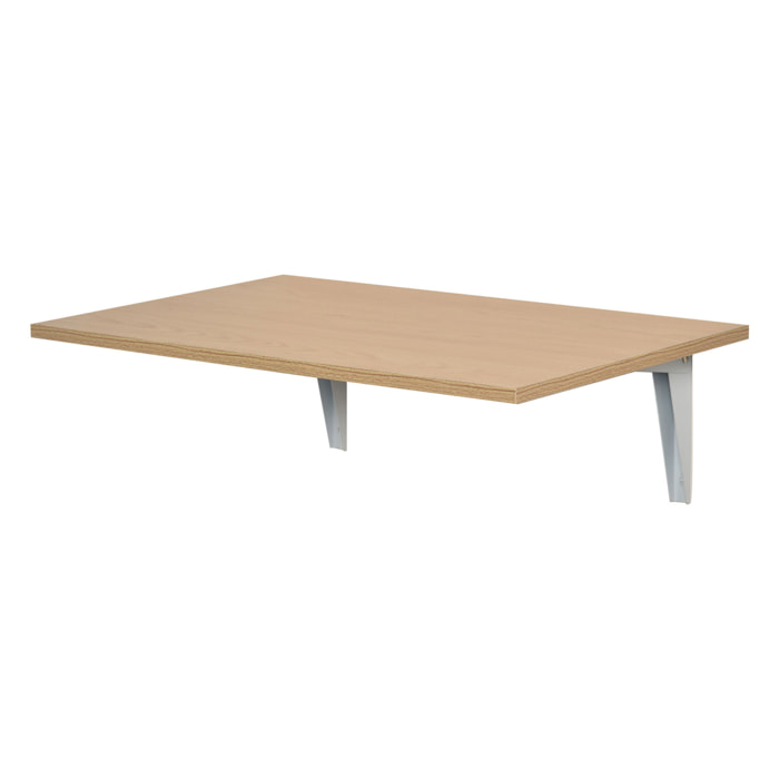 Mesa Plegable de Pared para Cocina y Comedor 60x40x1.5cm Mesa Auxiliar