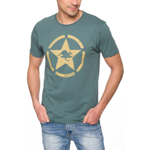 Camiseta Hot Buttered GOLDENBREED Verde Claro