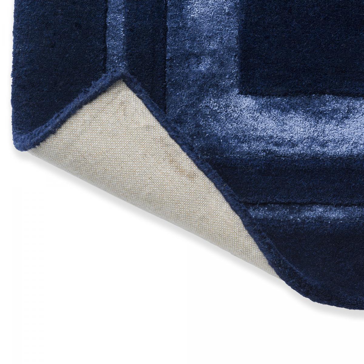 Tapis salon et chambre fait main en laine motif simple CHICDOUJ