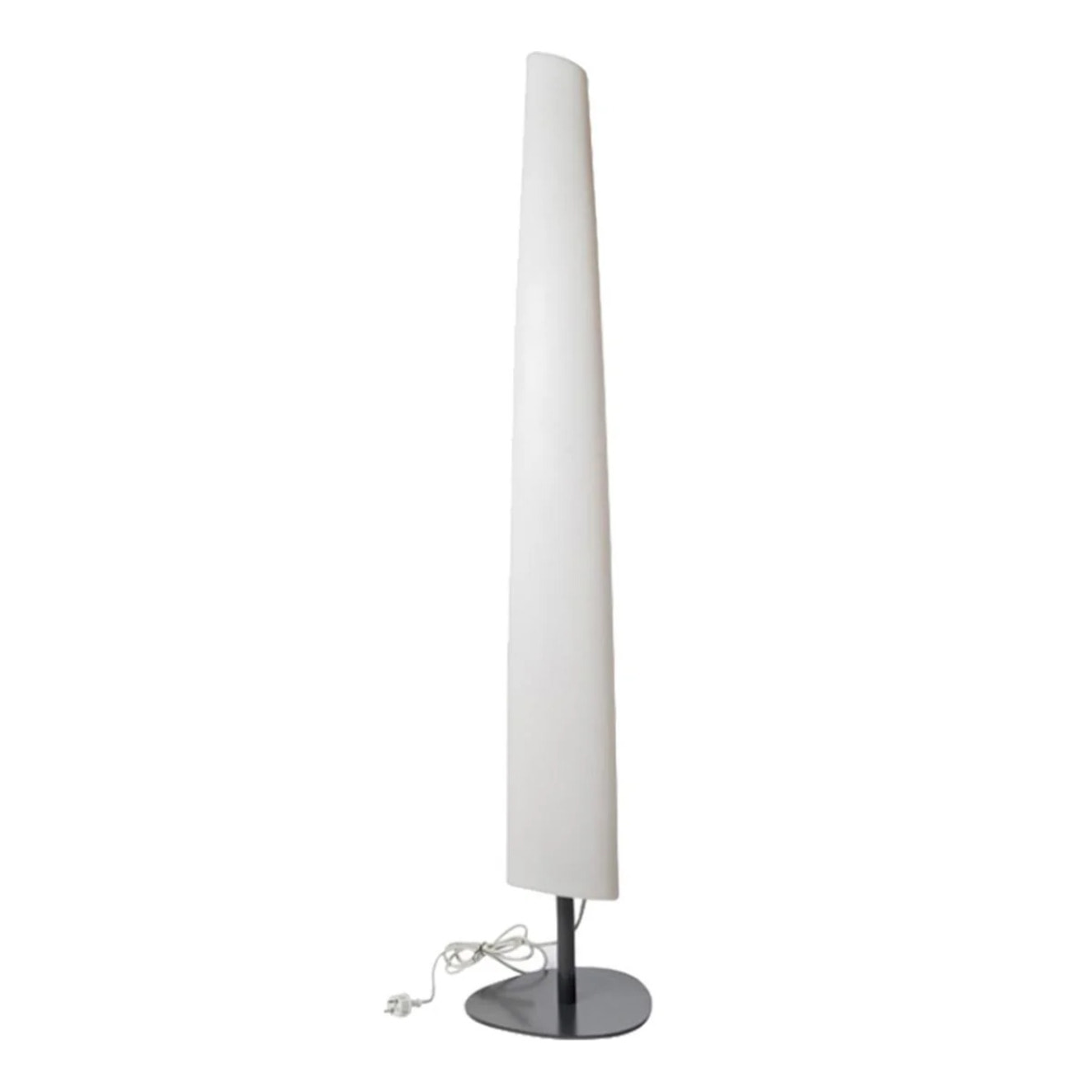 Lampadaire lumineux design fin filaire pour extérieur éclairage puissant LED blanc BAY H160cm