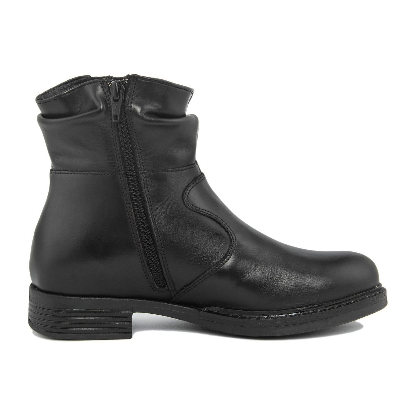 Stivaletto Fashion Attitude in pelle color Nero