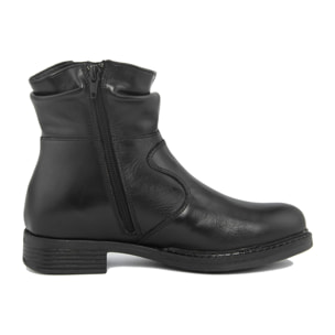 Stivaletto Fashion Attitude in pelle color Nero