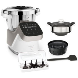 Robot cuiseur MOULINEX companion pro + cuiseur vapeur YY5286FG
