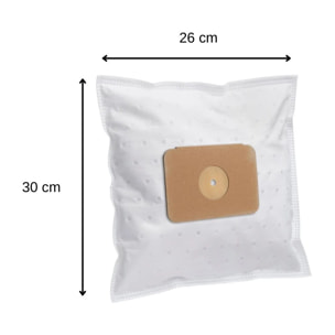 Lot de 4 packs de 4 sacs aspirateur 64080 Tornado TopFilter Premium