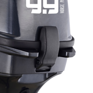 Kluster - Motore Marino Fuoribordo a Benzina 4 Tempi 246cc 9.9 Hp Gambo Corto per Gommoni Barche da Pesca