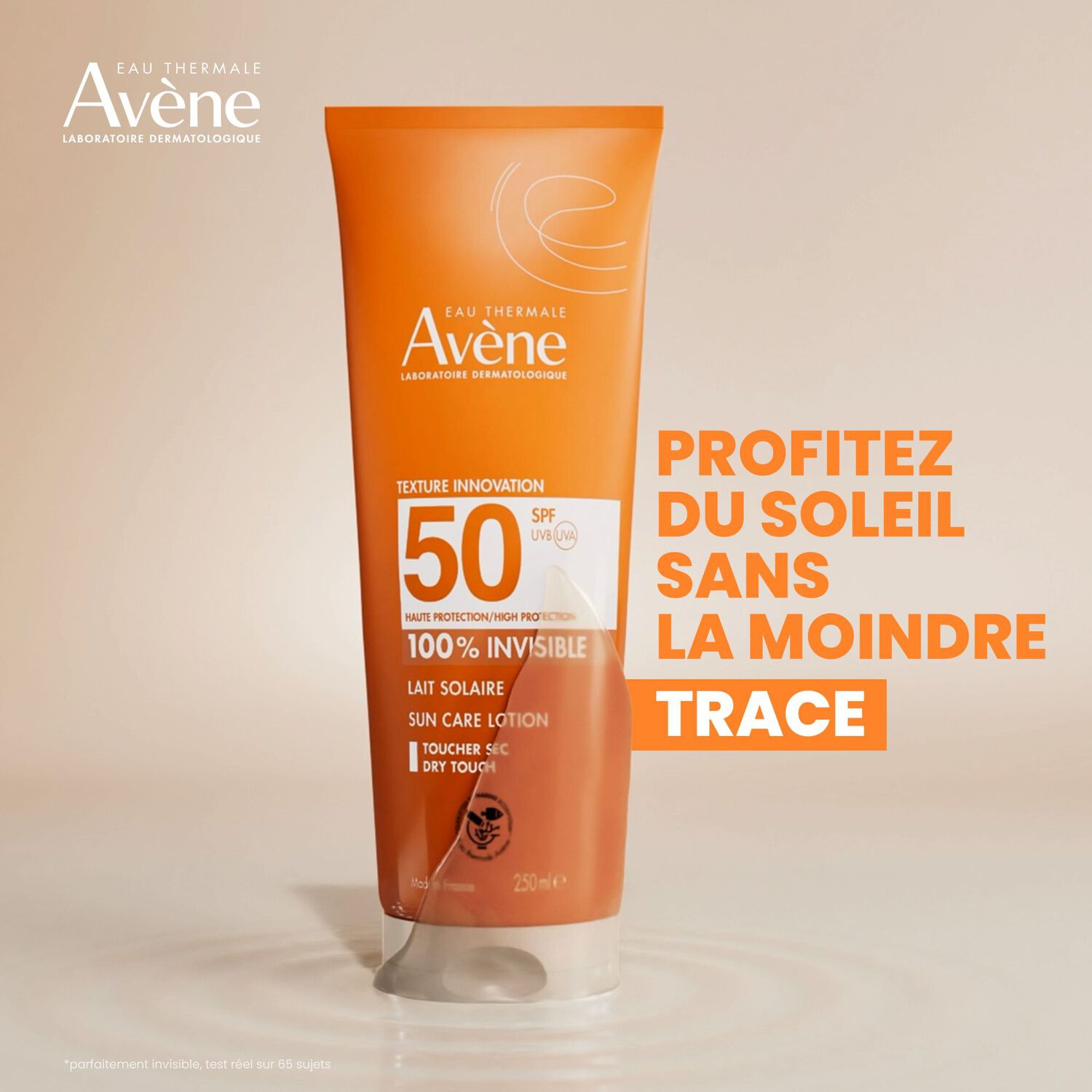Lait Solaire SPF50 - Lait Visage & Corps SPF 50+ - Peaux Sensibles 250 ml