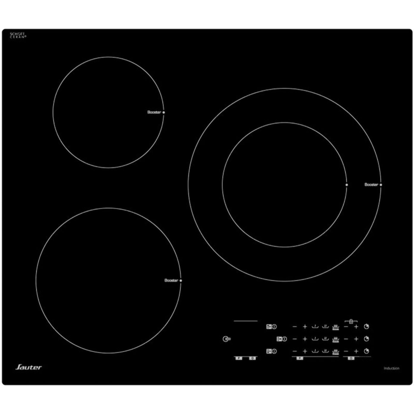 Plaque induction SAUTER SPIN4361B