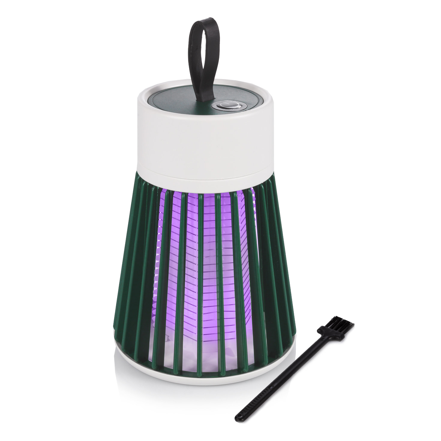 Trappola per zanzare elettrica portatile BG-002 con batteria. Luce da 365 NM per catturare le zanzare.