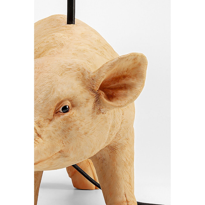 Lampe cochon rose Kare Design