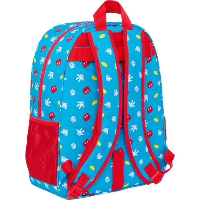 Mochila de 33 cm adapt.carro mickey mouse "fantastic"