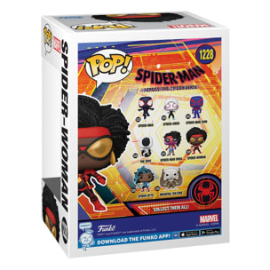 Spider-man: Across The Spider-verse Pop! Movies Vinile Figura Spider-woman 9 Cm Funko