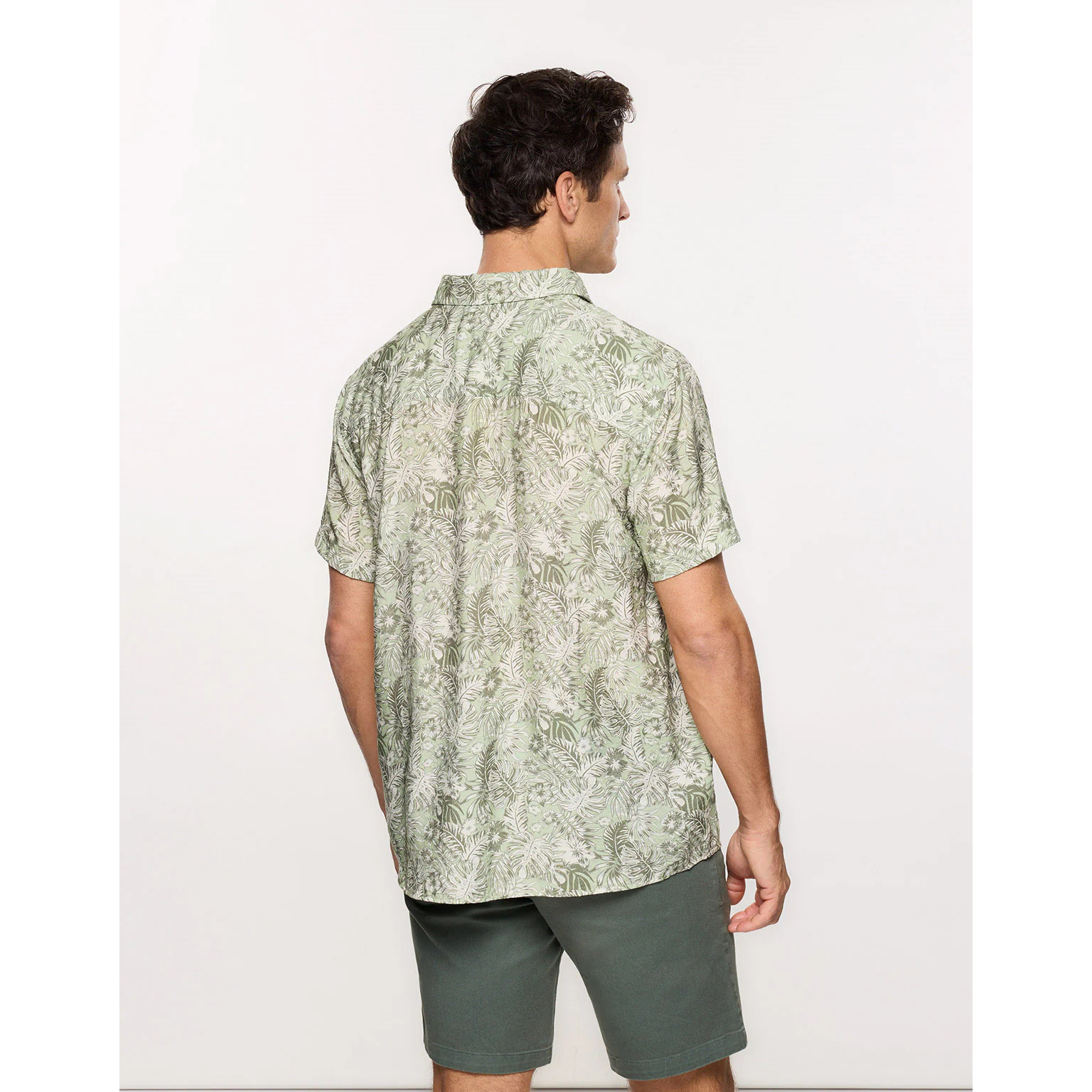 Camisa Manga Corta Verde - Westor