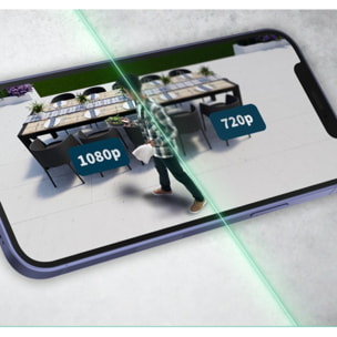 Caméra de surveillance ARLO 2 caméras extérieures Essential 2 HD