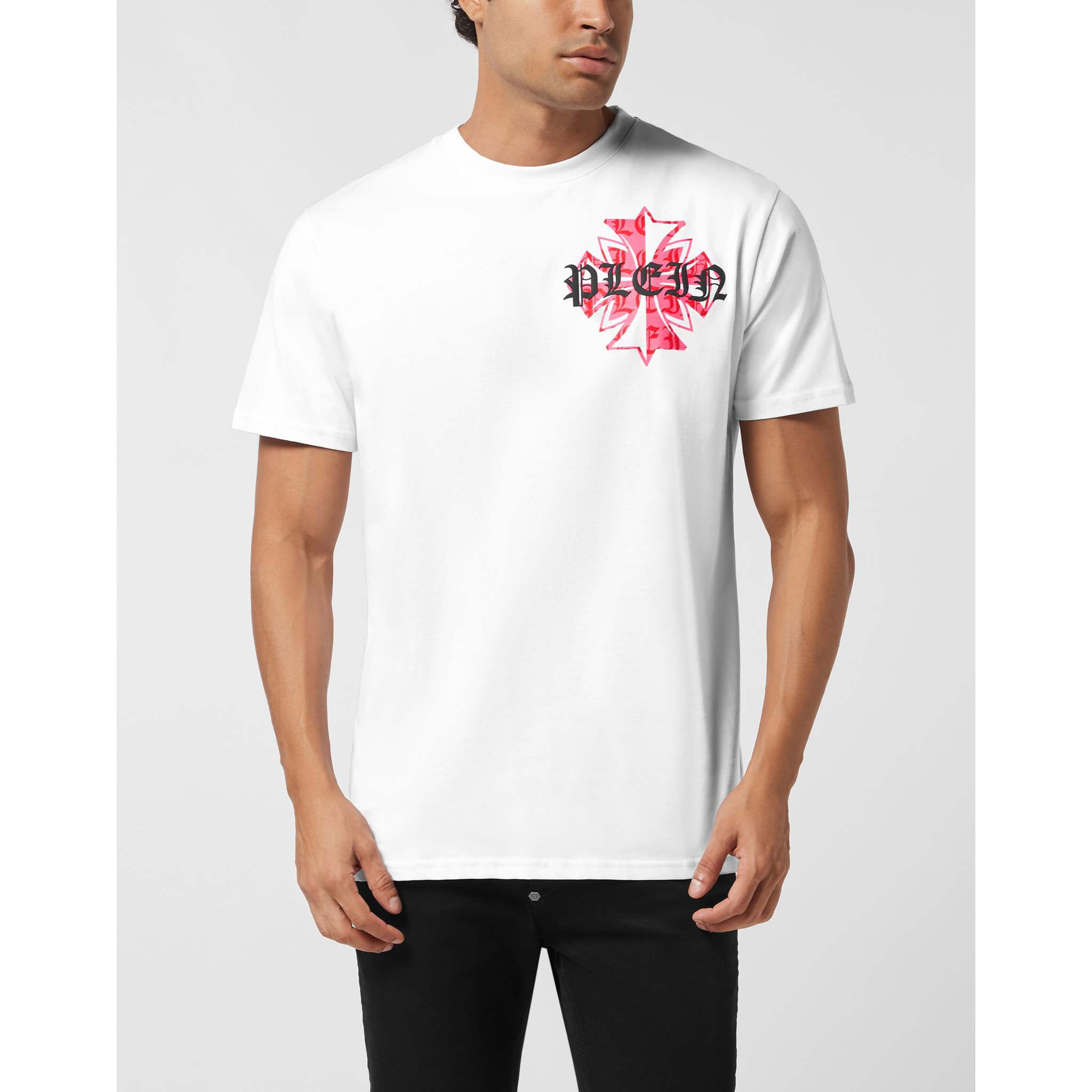 PHILIPP PLEIN Camiseta Cuello Redondo Ss CREST