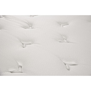 Ensemble LE VISIONNAIRE, matelas H27 ressorts ensachés, ferme, 2 sommiers