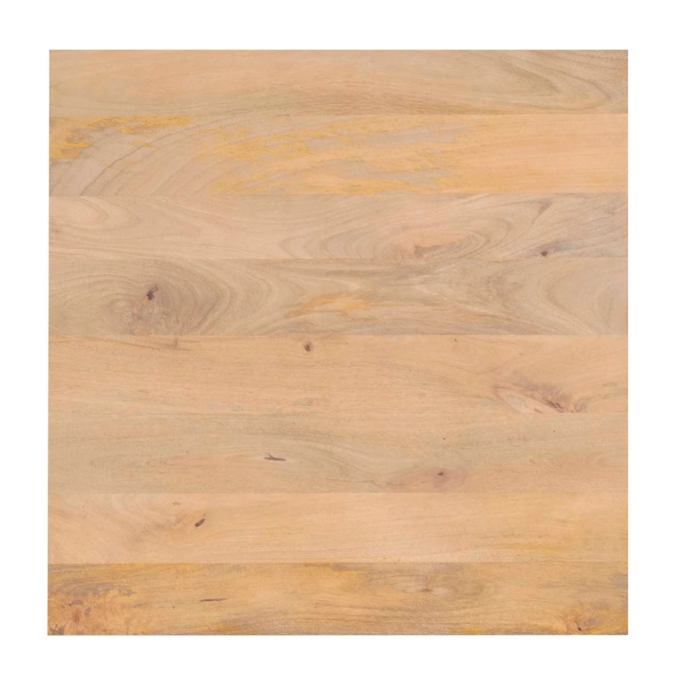 Mesa Comedor Madera Mango Metal Marrón 70x70x75 Cm