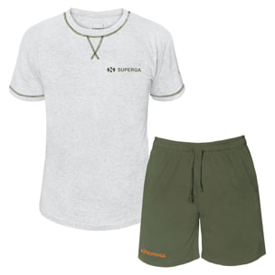Completo Uomo SUPERGA Corto Cotone Jersey