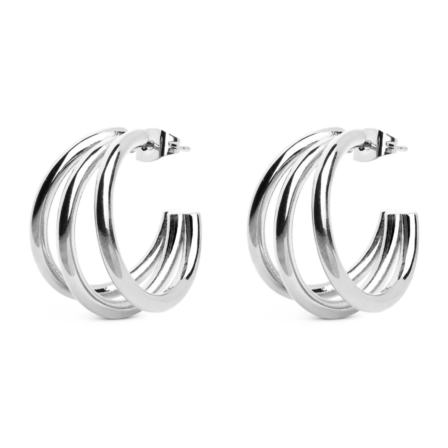 Pendientes Aro Triple