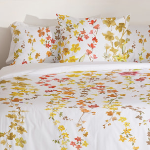 Housse de couette HAKU JAUNE 100% coton 79 cm/2