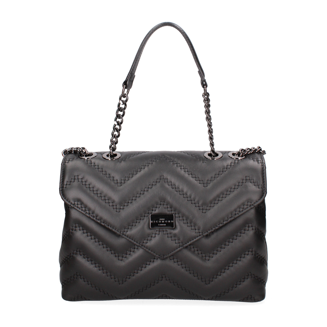 Borsa a spalla da donna In Vera pelle Made in Italy 24x15,5x7 cm