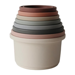 Mushie Cubos Apilables Solid