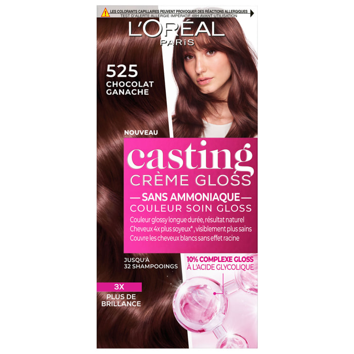L'Oréal Paris Casting Crème Gloss Coloration 5.25 Chocolat ganache