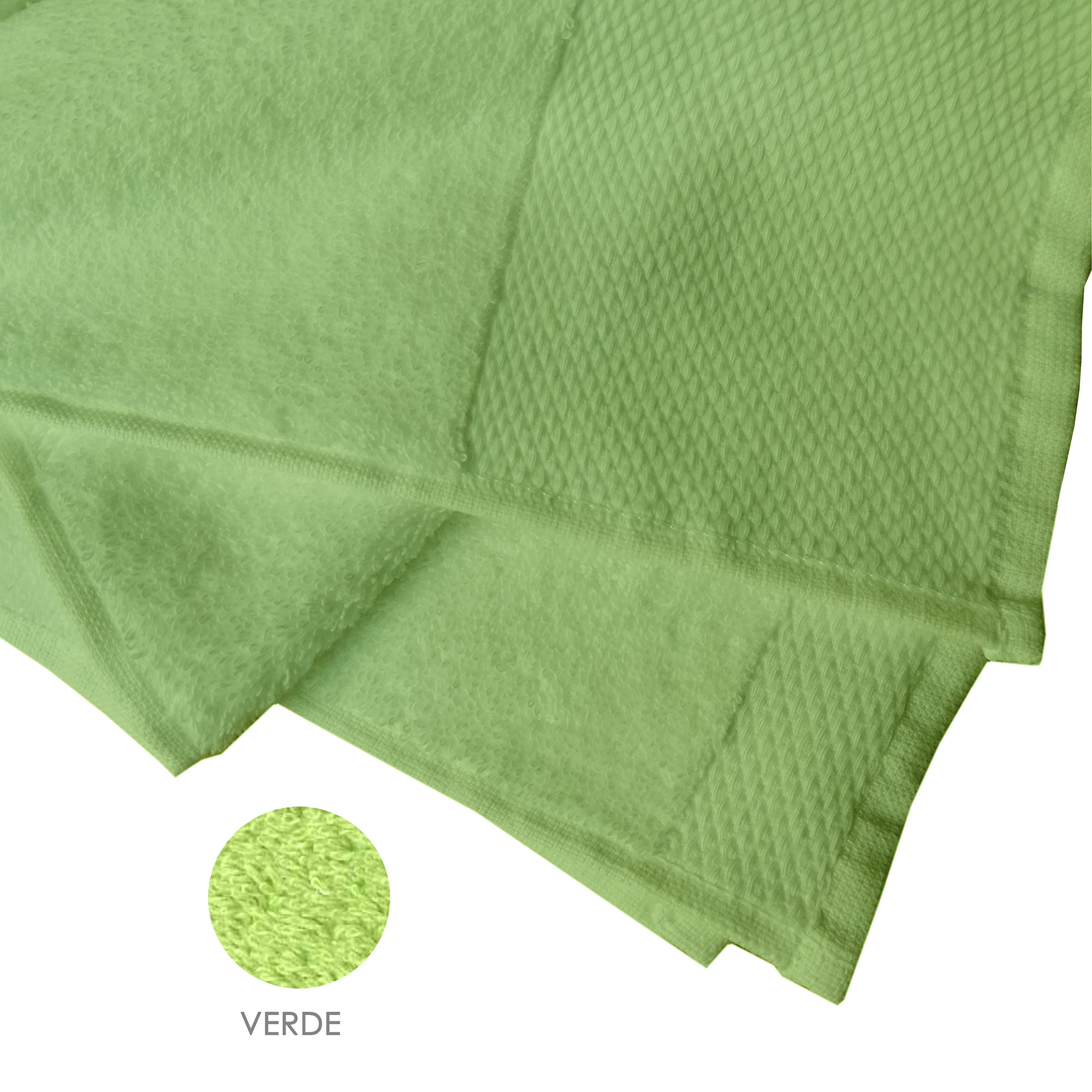 Telo doccia 100x150 cm verde