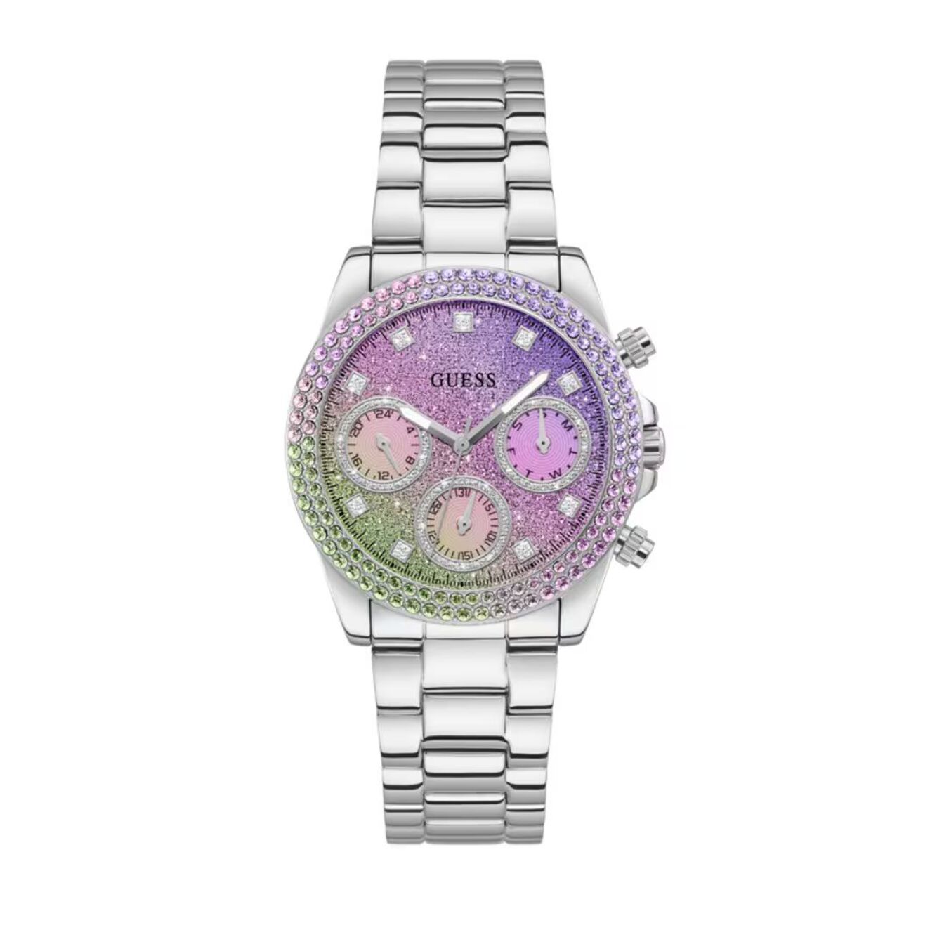 Reloj Guess GW0483L1 Mujer Analogico Cuarzo con Correa de Acero inoxidable