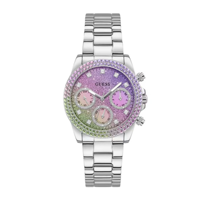 Reloj Guess GW0483L1 Mujer Analogico Cuarzo con Correa de Acero inoxidable