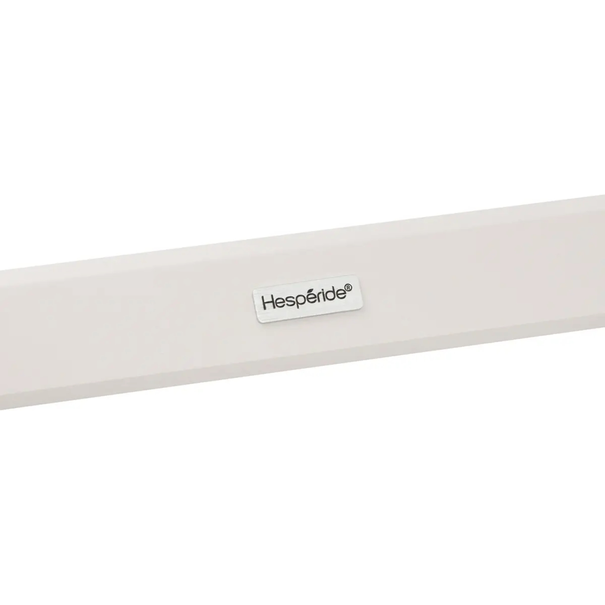 Table d'appoint carrée "Allure" avoine 44 x 44 x 55cm en aluminium